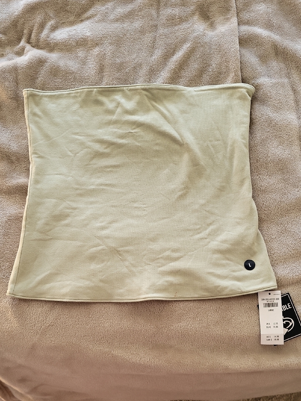 Hollister Light Green Tube Top